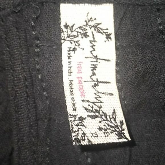 Free People Perfect Catch Black Thong Bodysuit - Picture 8 of 8